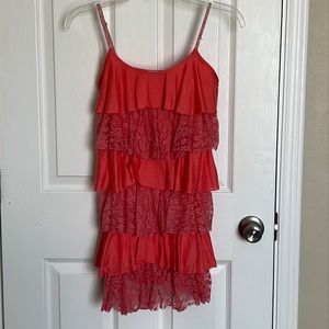 Kessley Salmon Spaghetti strap shirt size S/M